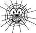 Spiderweb emoticon  