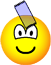 Sticky taped emoticon  