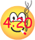 Stoner 4:20 emoticon  