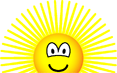 Sunrise emoticon  