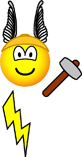 Thor emoticon God of Thunder 