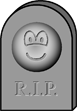 Tombstone emoticon  