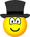 Top hat emoticon  