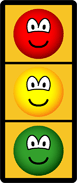 Traffic light emoticon  