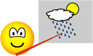 Weatherman emoticon  