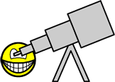Astronomer smile  