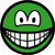 Colored smile green 