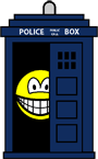 Dr Who smile Tardis 