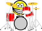 Drumming smile Drum kit 
