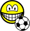 Footballing smile soccer 