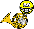 French horn smile  