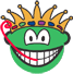 Frog king smile  