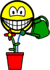 Gardener smile  