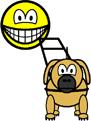 Guide dog smile  