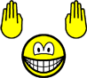 Handsup smile  