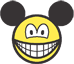 Mickey Mouse smile  
