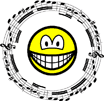 Musical smile  