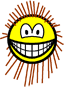 Porcupine smile  