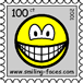 Stamp smile  