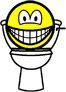 Toilet smile  