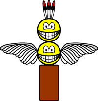 Totem pole smile  