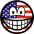 USA smile flag 