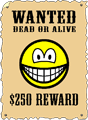 Wanted poster smile  