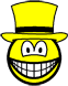 Yellow hat smile Six Thinking Hats - Speculative positive 