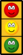 Traffic light emoticon