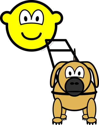 Guide dog buddy icon