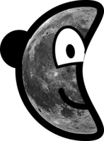 Half moon buddy icon
