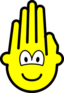 Hand buddy icon