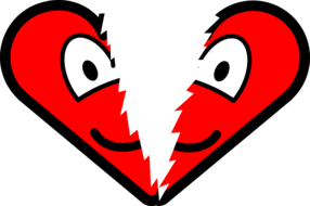 Broken heart buddy icon