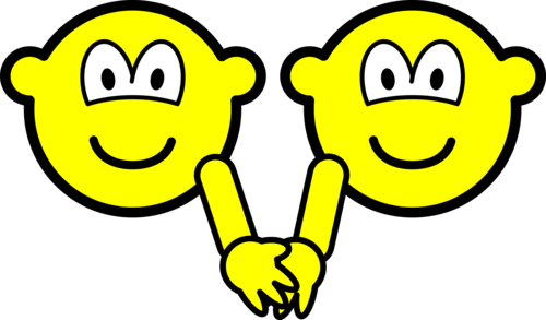 Holding hands buddy icons