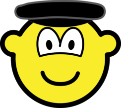 Leather hat buddy icon