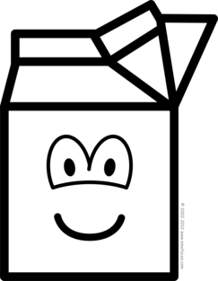 Milk carton buddy icon