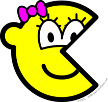 Miss Pac Man buddy icon