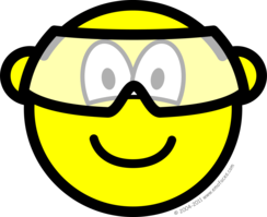 Safety goggles buddy icon