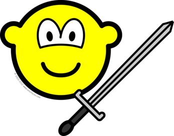 Sword fighter buddy icon