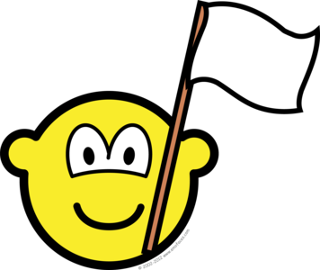 White flag buddy icon