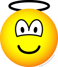 Angel emoticon