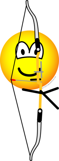 Archery emoticon