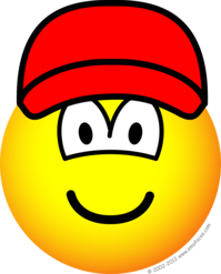 Baseball cap emoticon