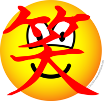 Chinese character emoticon