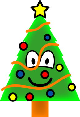 Christmas tree emoticon