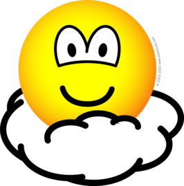 Cloud # nine emoticon