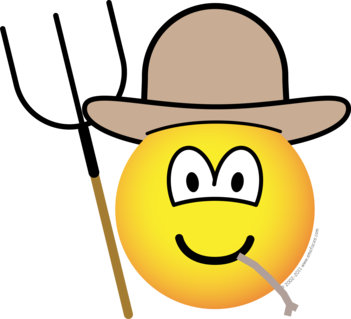 Farmer emoticon