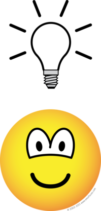 Idea emoticon