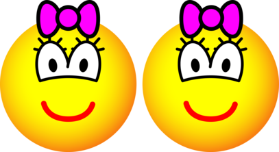 Identical twins emoticon