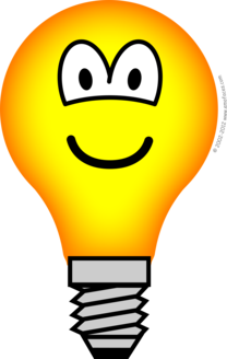 Lightbulb emoticon